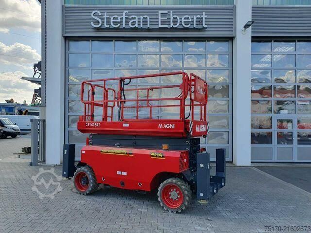 Scherenhebebühne Magni DS1418RT / 2023 / 14,3m / nur 88h!
