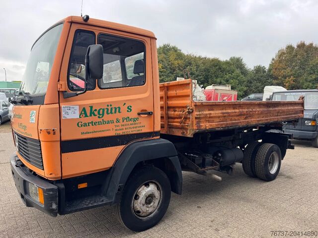 3-Seiten-Kipper Mercedes-Benz LK 814 **GERMAN TRUCK-FULL STEEL-4CYL**