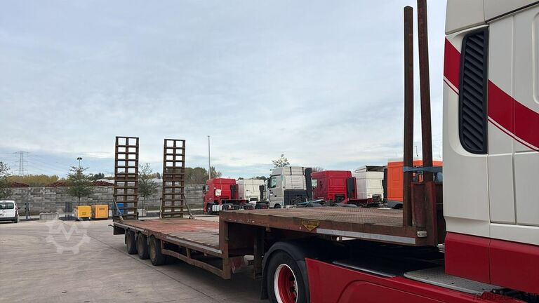 Low loader BROSHUIS broshuis (GOOD TIRES / 39 TONS / BELGIAN TRAILER)