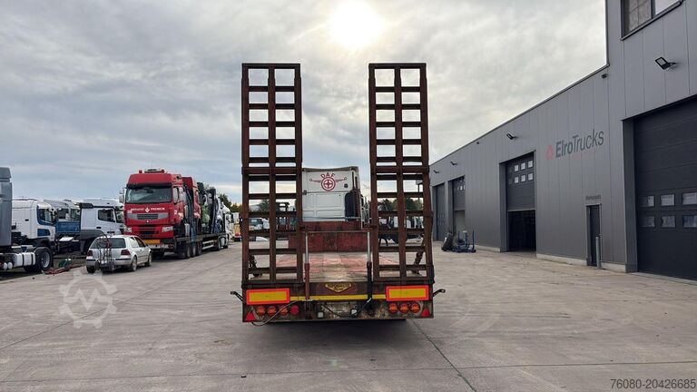 Low loader BROSHUIS broshuis (GOOD TIRES / 39 TONS / BELGIAN TRAILER)