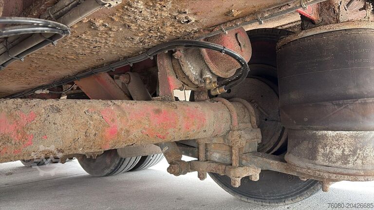 Low loader BROSHUIS broshuis (GOOD TIRES / 39 TONS / BELGIAN TRAILER)