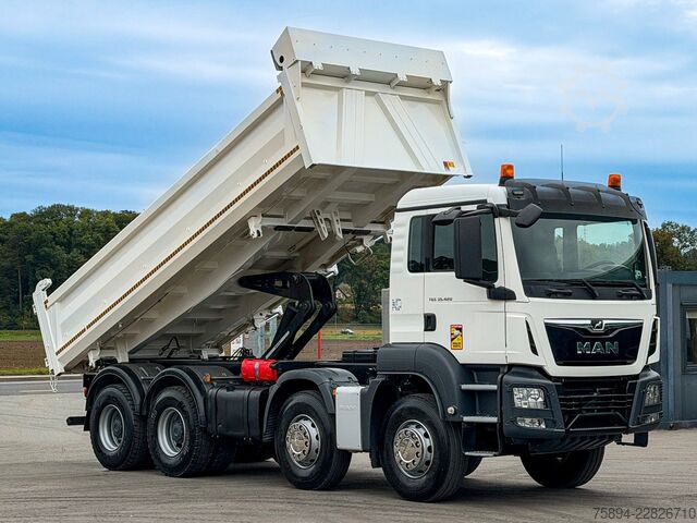 Tipper truck MAN TGS 35.420 KIPPER 6,00 m + BORDMATIC * 8x4