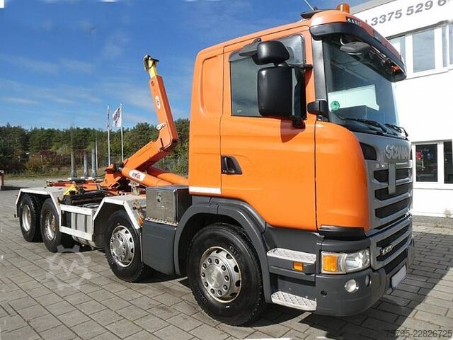 Abrollkipper SCANIA G 410/8x4 Abrollkipper AP Achsen