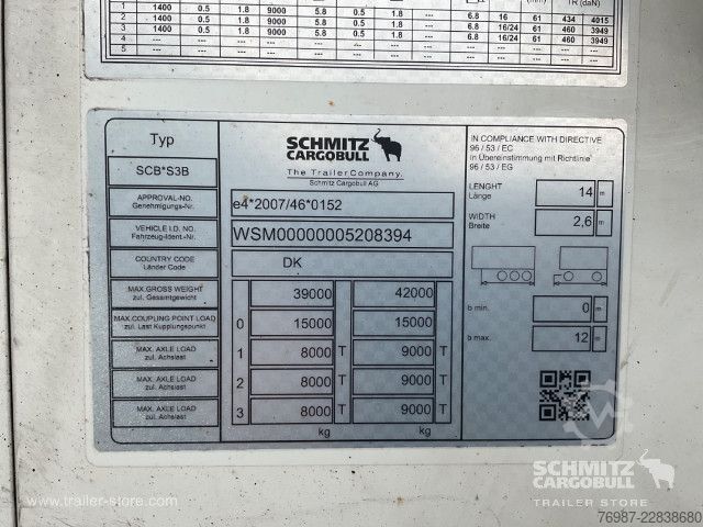 Kühlauflieger Schmitz Cargobull Tiefkühler Standard Doppelstock