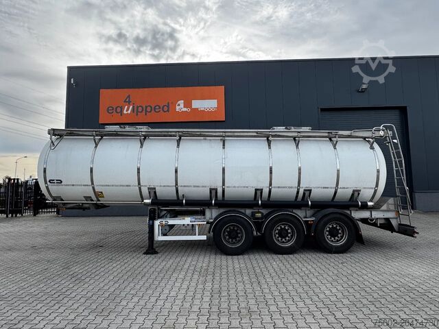 Lebensmitteltanker Van Hool LEBENSMITTEL / RVS Rahmen / Leergewicht: 5.860k...