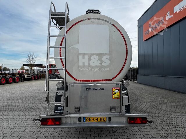 Lebensmitteltanker Van Hool LEBENSMITTEL / RVS Rahmen / Leergewicht: 5.860k...