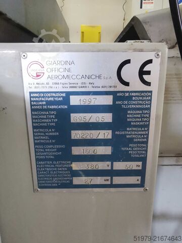 1-Walzen Walzauftragmaschine Giardina G95/05