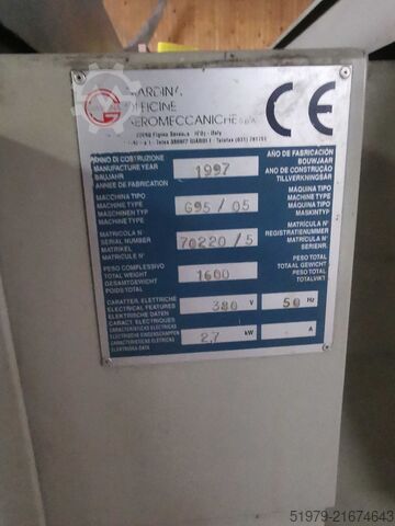 1-Walzen Walzauftragmaschine Giardina G95/05