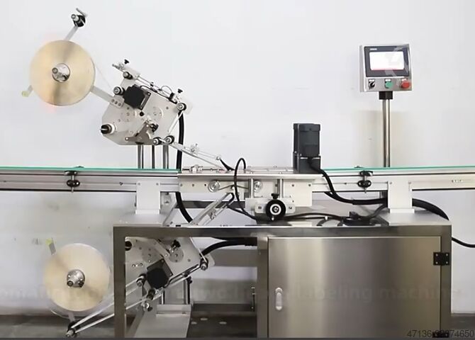 Labeller for self-adhesive labels with 2 stations (round and square bottles) (copy) SEEMA ETIMAX 1T-1B