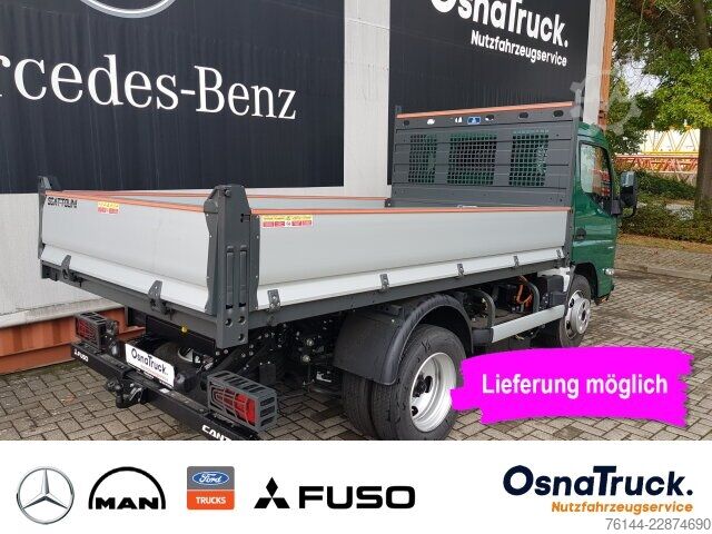 High top van FUSO Canter 4C15e Hinterkipper Klima, Kamera, AHK