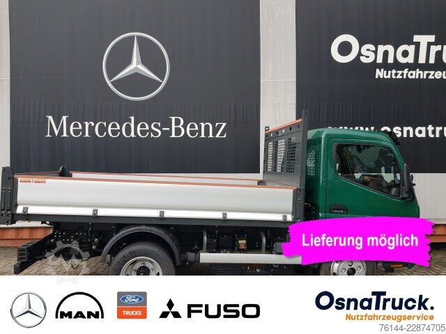 Three-sided tipper truck Mitsubishi Canter 4C15e Hinterkipper Klima, Kamera, AHK