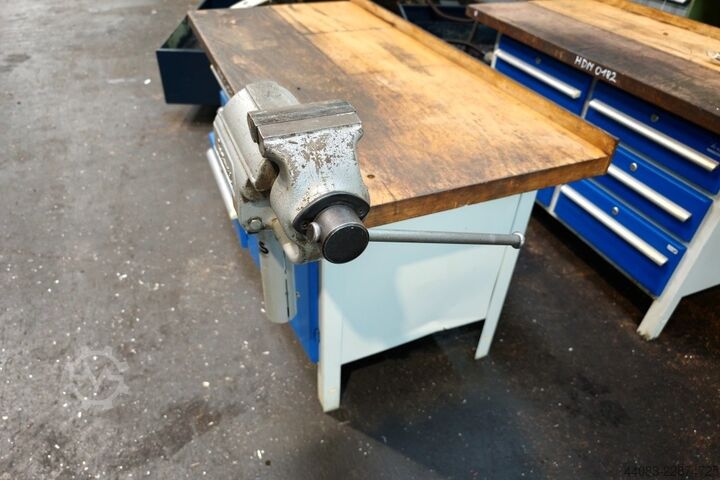 Fitter s bench Garant Werkbank mit Schraubstock