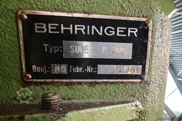 Bügelsäge BEHRINGER Super A 200