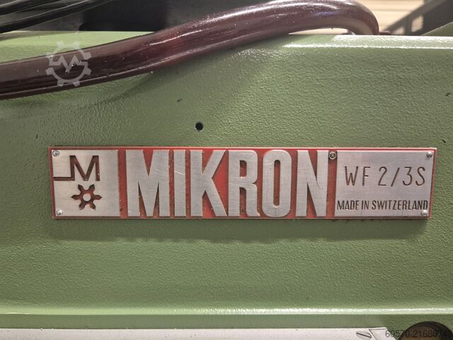 Fräsmaschine Mikron Type WF 2/3