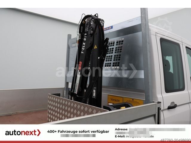 Autokranwagen VOLKSWAGEN Crafter 35 Maxi Doka *HIAB Kran 995kg* AHK 3,0t