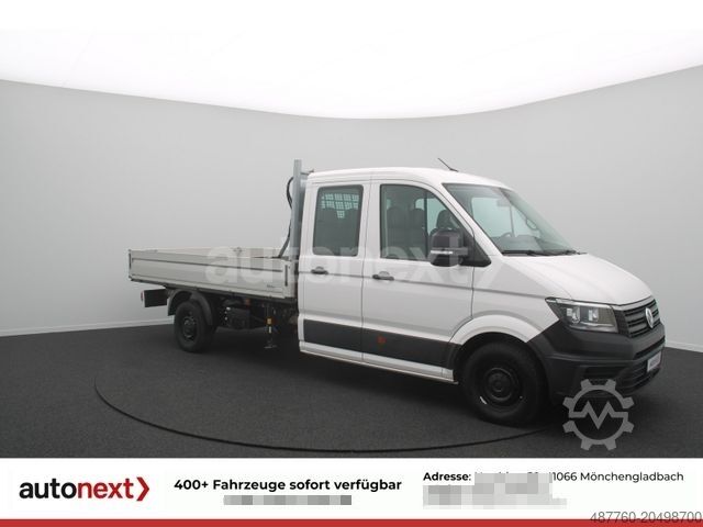 Pritschenwagen VOLKSWAGEN Crafter 35 Maxi Doka *HIAB Kran 995kg* AHK 3,0t