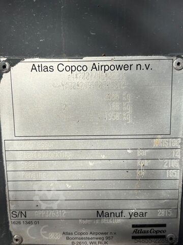 Landmaschine Atlas Copco AC Kompressor XAHS186DD