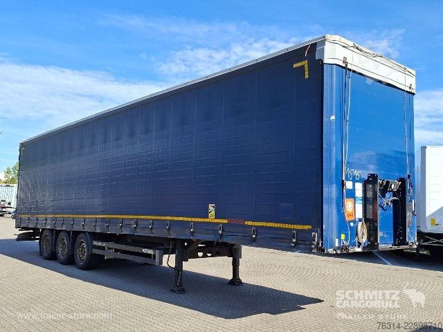 Auflieger mit Pritsche & Plane Kögel Curtainsider Mega