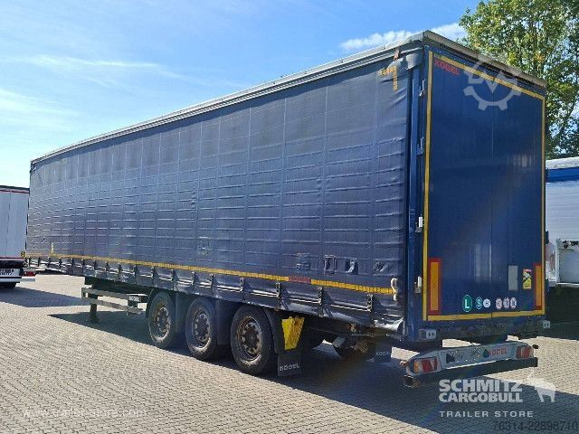 Auflieger mit Pritsche & Plane Kögel Curtainsider Mega