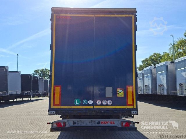 Auflieger mit Pritsche & Plane Kögel Curtainsider Mega