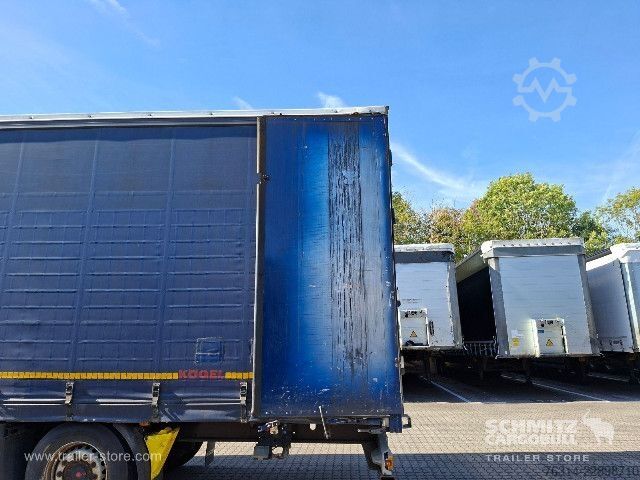 Auflieger mit Pritsche & Plane Kögel Curtainsider Mega