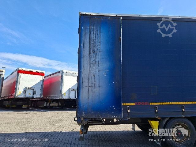 Auflieger mit Pritsche & Plane Kögel Curtainsider Mega