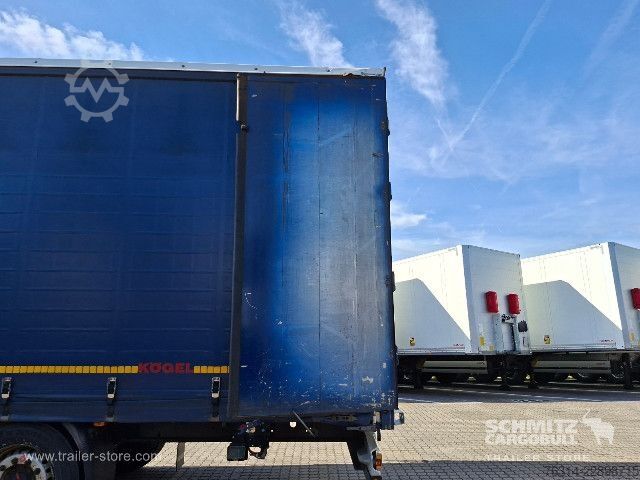 Auflieger mit Pritsche & Plane Kögel Curtainsider Mega