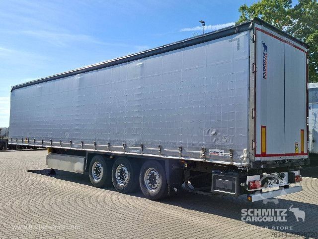 Auflieger mit Pritsche & Plane Schmitz Cargobull Curtainsider Standard
