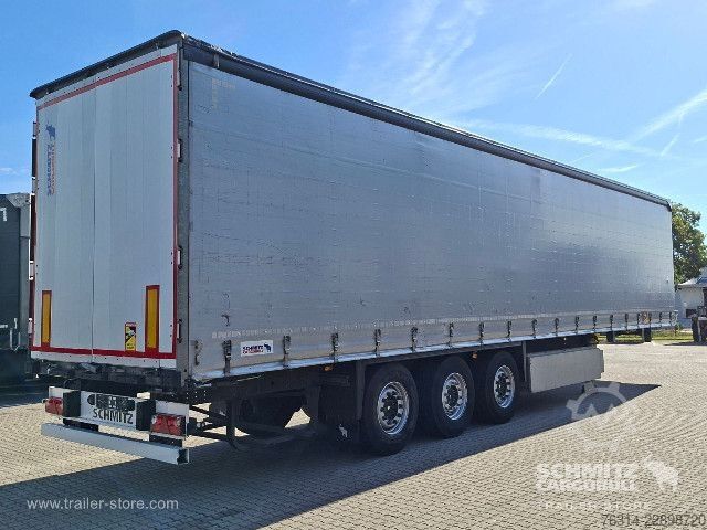 Auflieger mit Pritsche & Plane Schmitz Cargobull Curtainsider Standard