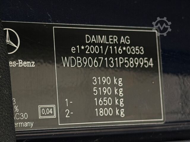 Kleinbus MERCEDES-BENZ Sprinter 214 Cdi BlueTec 9Sitze Schiebetür Klima