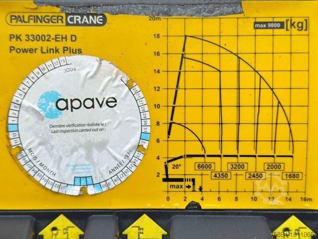 Kipper LKW SCANIA P 400 Kipper 6,80 m * PK 33002-EH D + FUNK * 8x4