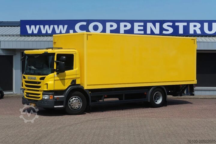 Koffer Scania P250 4x2 Bakwagen+Klep E6 Dhollandia 1500 kg