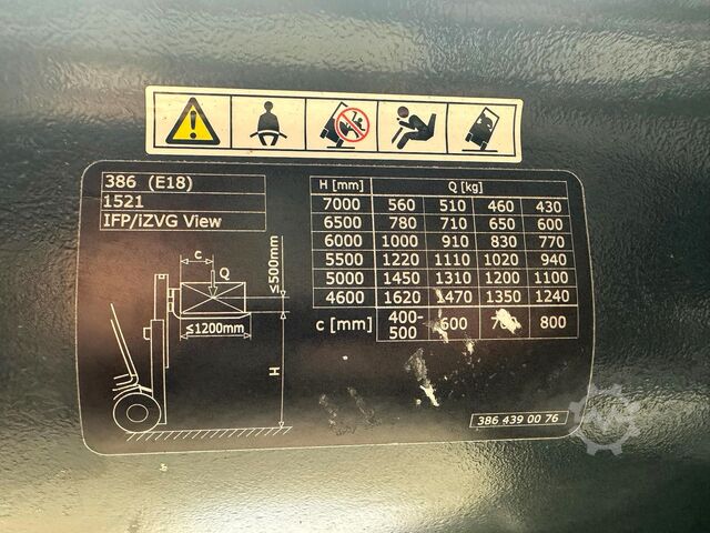 Batterie 06/2023 Service + UVV 07/2027 Linde E 18