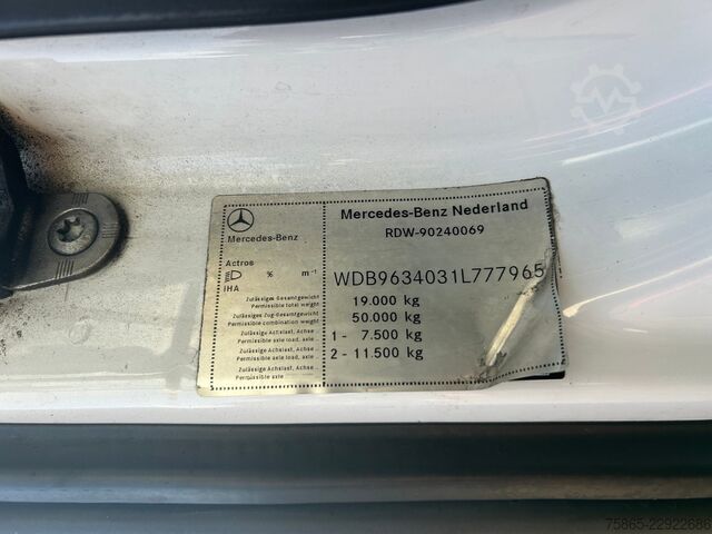 Standard-SZM Mercedes-Benz Actros 1840 LS StreamSpace / 906 dkm / Tacho V2...