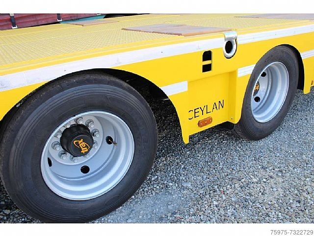 Lowbed construction machinery  carrellone ceylan 2assi 10.70m nuovo rampe