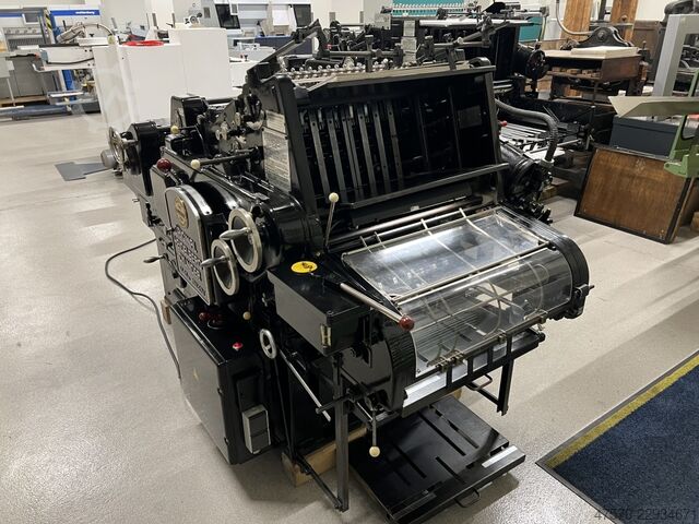 Automatischer Stanzautomat Heidelberg Cylinder KSB 40×57 Automatic die-cutter