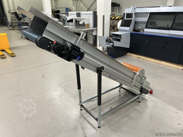CONVEYOR BELT Conveyor belt for scraps from guillotine M-Fordersysteme