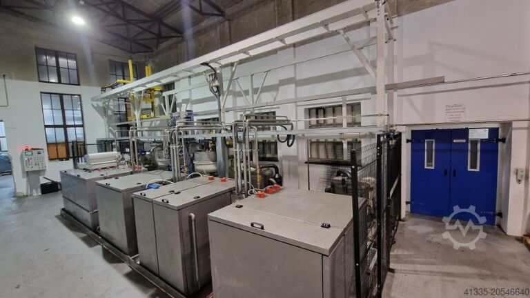 Reinigungs-, Polier- & Trocknungsanlage FORPLAN mod. 660