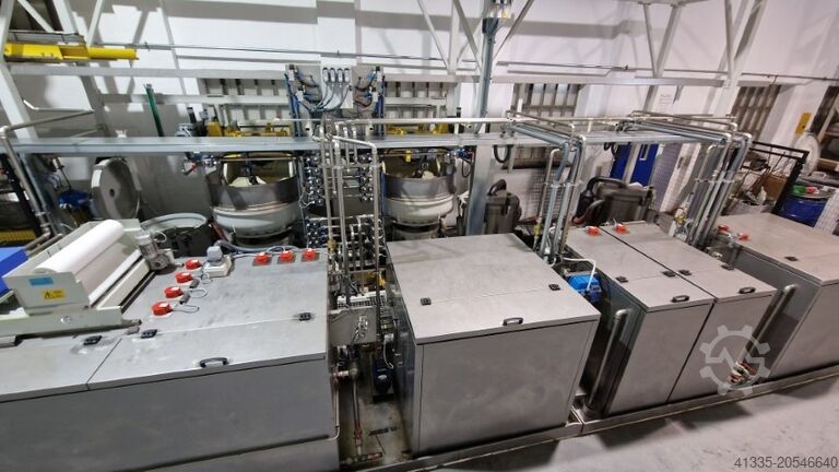 Reinigungs-, Polier- & Trocknungsanlage FORPLAN mod. 660