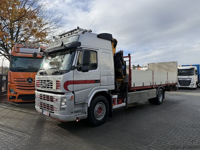 Flatbed truck Volvo FM330 Kran Effer 165 bis 20 Meter