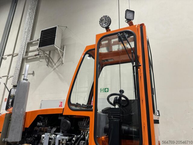 Vierwege-Gabelstapler Hubtex DQ45 / 4500 kg/ Triplex /Only 3309 h