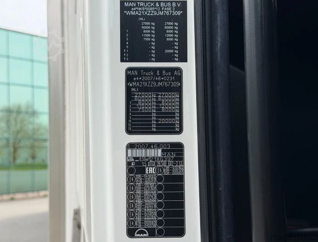 Refrigerated truck MAN TGX 26.500 FULL AIR ONLY 698.000 KM SMART TACHO