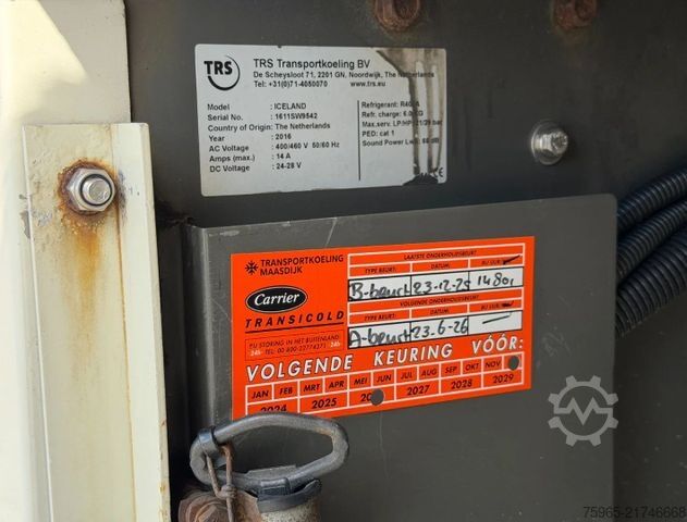 Refrigerated truck VOLVO FH 13.500 I-PARK COOL TRS COOLING ISOLATED BOX T