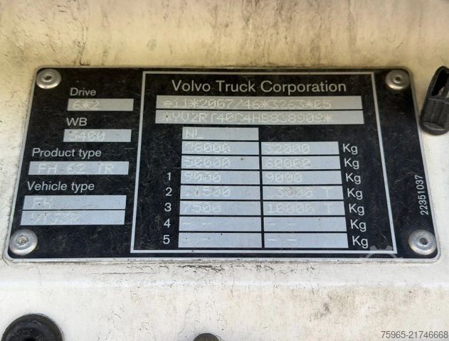 Refrigerated truck VOLVO FH 13.500 I-PARK COOL TRS COOLING ISOLATED BOX T
