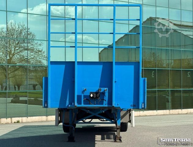 Open semitrailer  Draco TXS 339 FULL ADR ALL CLASSES CHASSIS IN NE