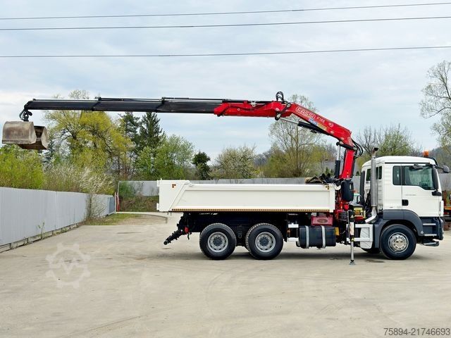 Truck mounted crane MAN TGS 26.360 * FASSI F135A.23 + FUNK / 6x4 * TOP