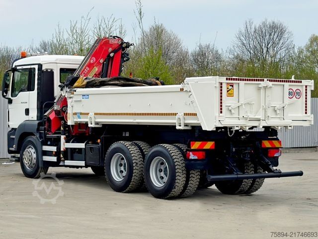 Truck mounted crane MAN TGS 26.360 * FASSI F135A.23 + FUNK / 6x4 * TOP