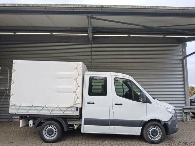 Sliding tarpaulin Mercedes-Benz Sprinter 215 CDI 9G Pritsche/Plane Klima AHK