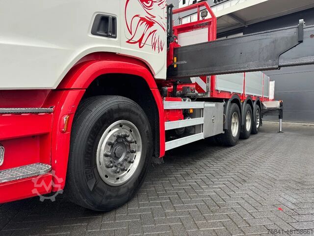 Crane truck Scania R 500 8x4 HMF 5020-K6 + JIB FJ 1000-K5