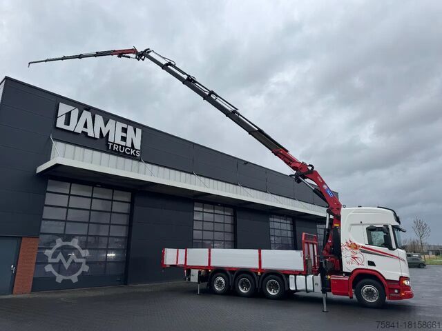 Crane truck Scania R 500 8x4 HMF 5020-K6 + JIB FJ 1000-K5